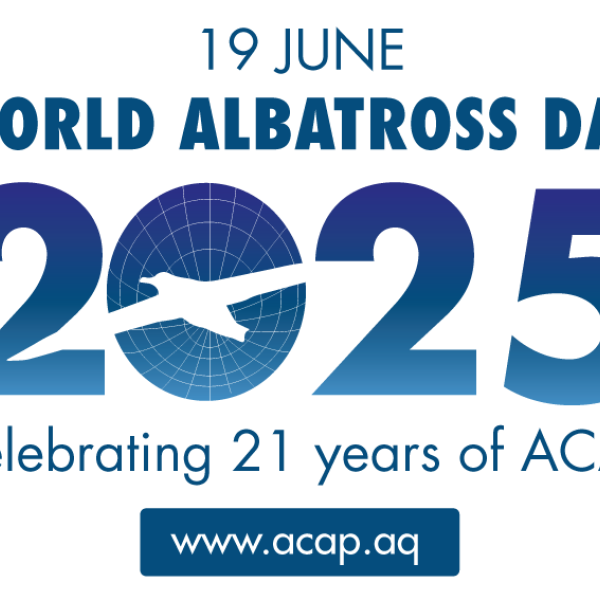 ACAP releases its World Albatross Day logo for 2025, celebrating 21 years of the Agreement