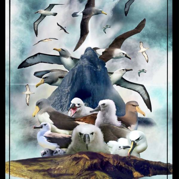 64 artworks!  ACAP and ABUN complete their seventh collaboration in support of World Albatross Day